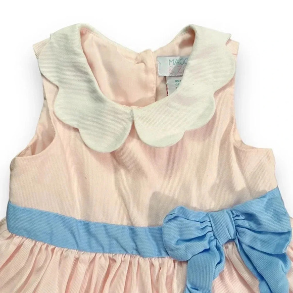 Maggie & Zoe | Pastel Scalloped Bunny Dress (12 mos) 🐰💕 - Picture 2 of 7